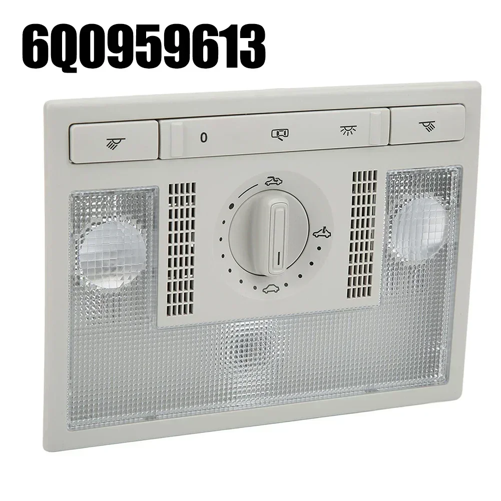 

For VW Polo For Altea 2004+ For Leon 4 2006-2013 Car Interior Roof Light Front Reading Lamp Dome Ceiling Light Sunroof Switch