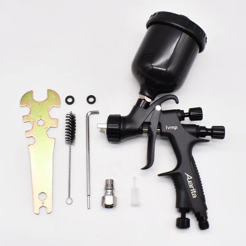 pistolet-a-peinture-hvlp-auarita-nova-1-buse-de-13-mm-alimentation-par-gravite-gobelet-de-600-ml-pulverisateur-de-peinture-automobile-professionnel