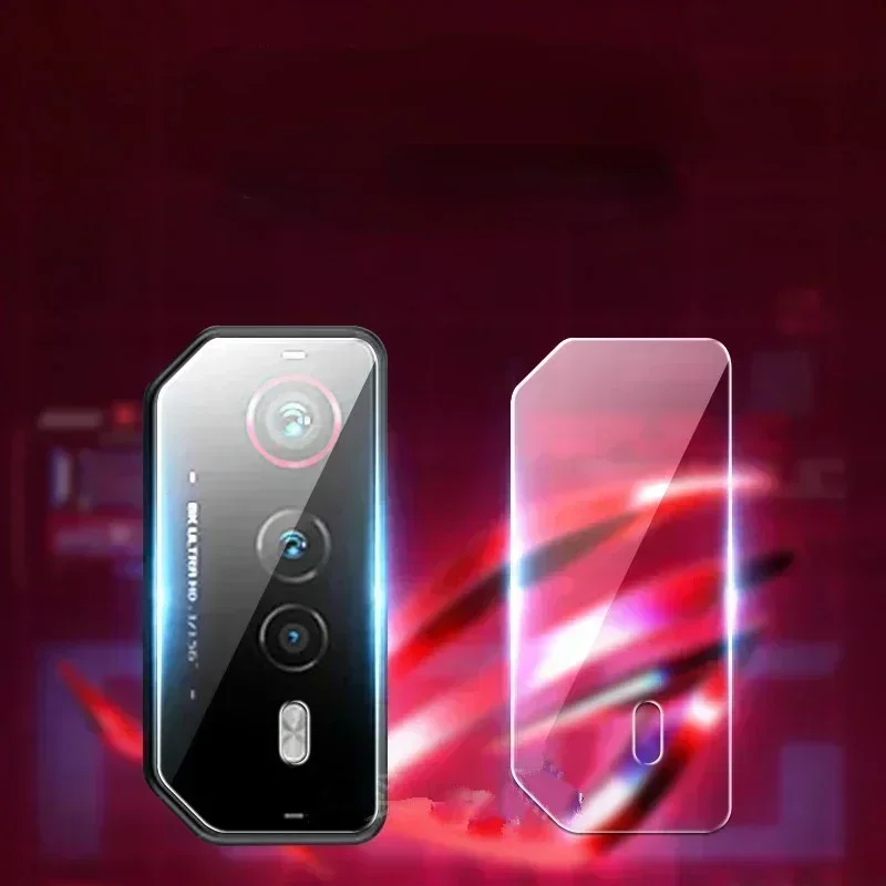 Dla Asus Rog Phone 6 7 Pro Ultimate Clear Ultra Slim Back Camera Lens Protector Cover Miękka folia ochronna ze szkła hartowanego