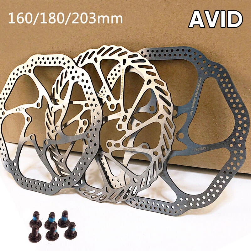 AVID Rotor Bike Brake Rotor Disc MTB 160mm 180mm 203mm Bicycle Rotor Fit Sram Rotor Brake Mountain Bike Hydraulic Brake Part