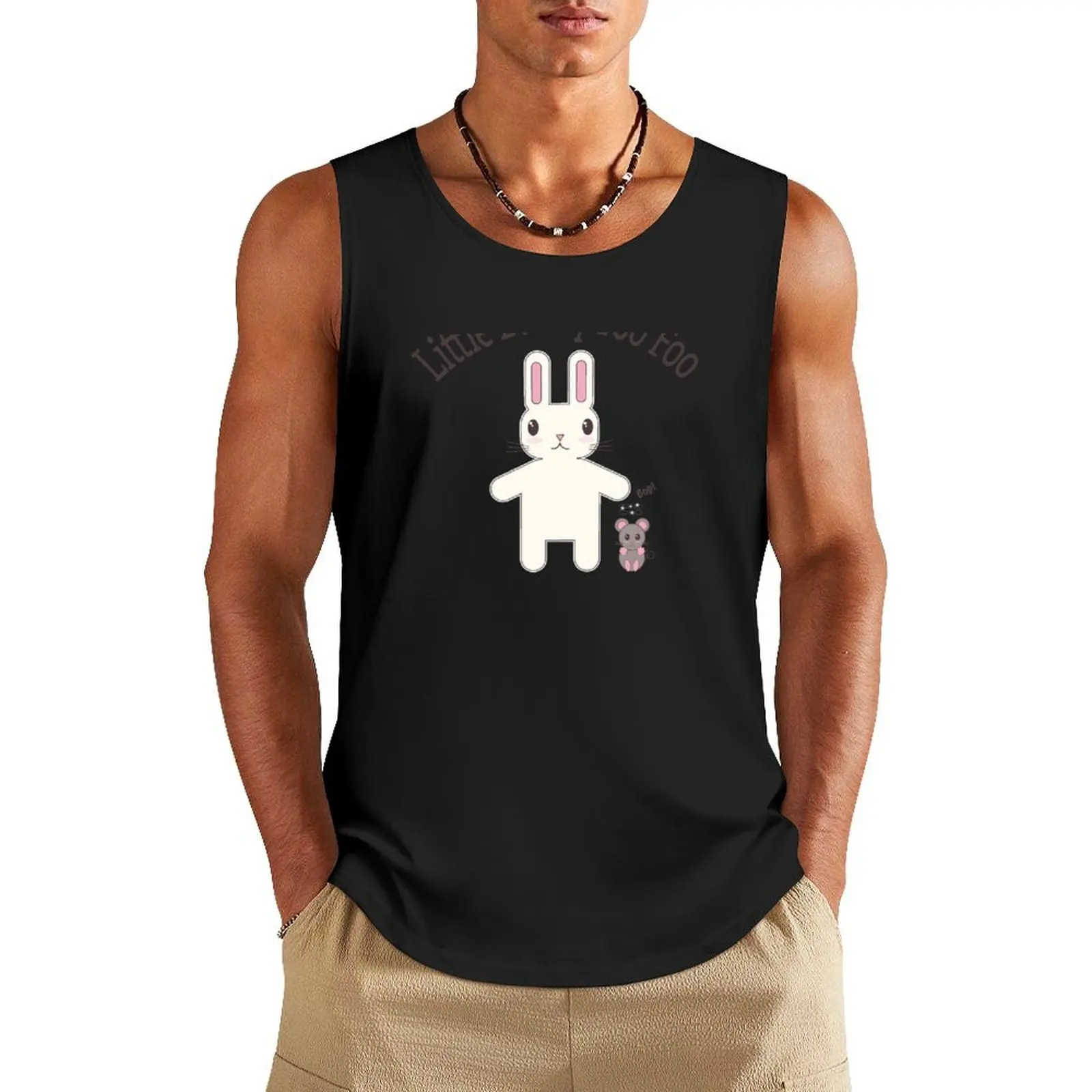 

Little Bunny Foo Foo Tank Top T-shirts men Men's sports t-shirt anime top Male vest