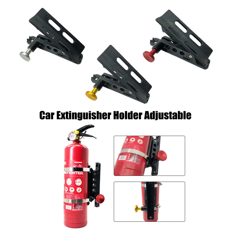 Fire Extinguisher Fit For TJ JK JL 1997-2020 Fit For Fire Taxi Fire Extinguisher Holder Mount Bracket Adjustable