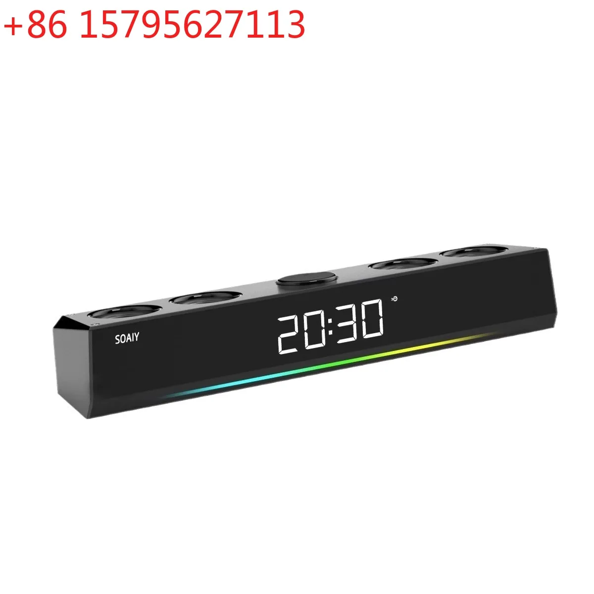 New Bluetooth audio desktop long subwoofer SH18 computer hifi small speaker e-sports game