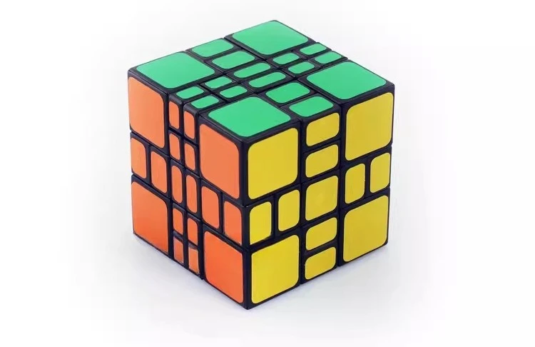 3x3x4 Zauberwürfel Hybrid Yuan Enhanced Edition Black Alien Cube 334 Mixup Plus Cube Puzzle Spielzeug Intelligence Park Fidget Spielzeug Geschenk