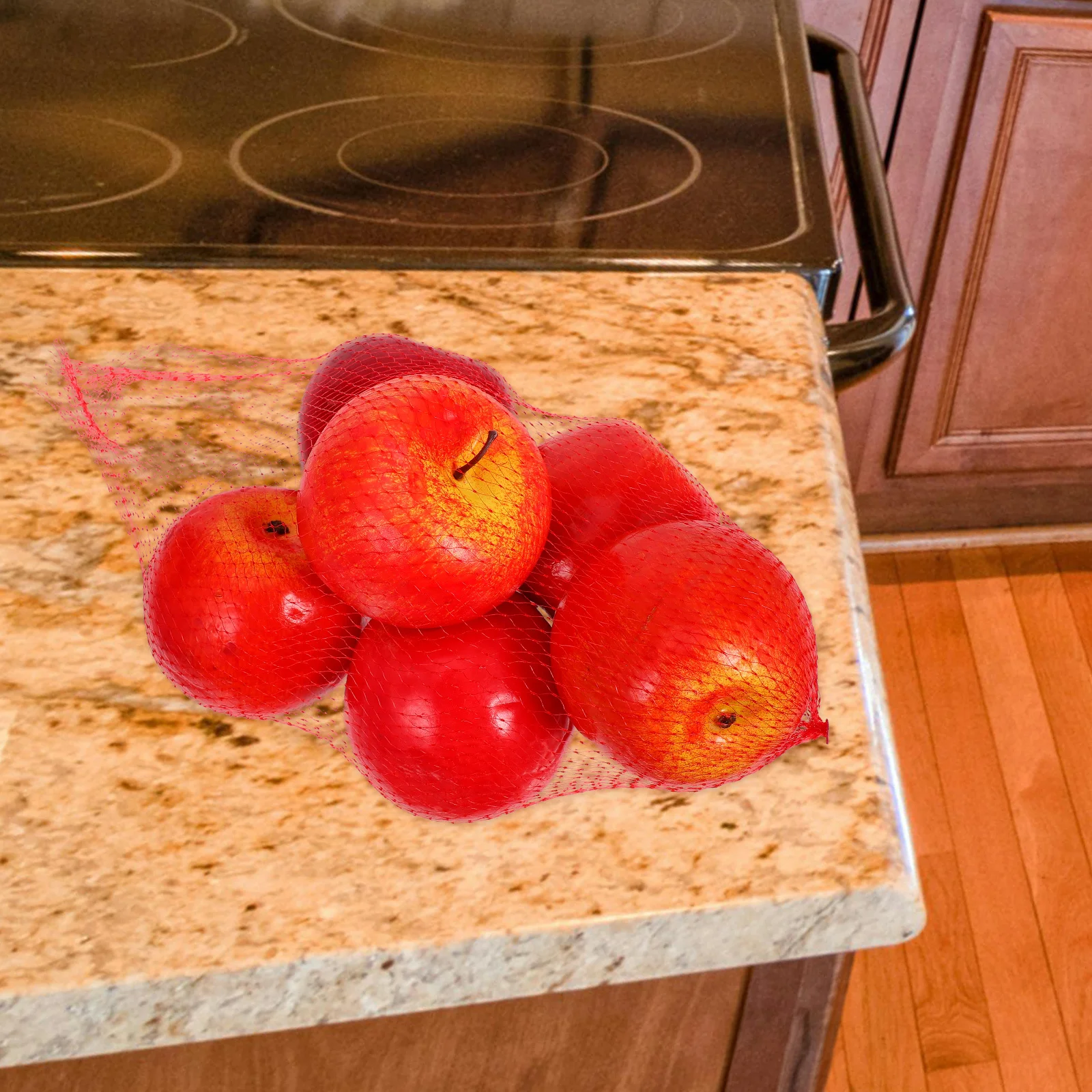 50 قطعة أكياس تخزين شبكية لتغليف الثوم للبيض والفواكه والخضروات والبصل والبطاطس كيس تسوق حامل إنتاج قابل لإعادة الاستخدام #4