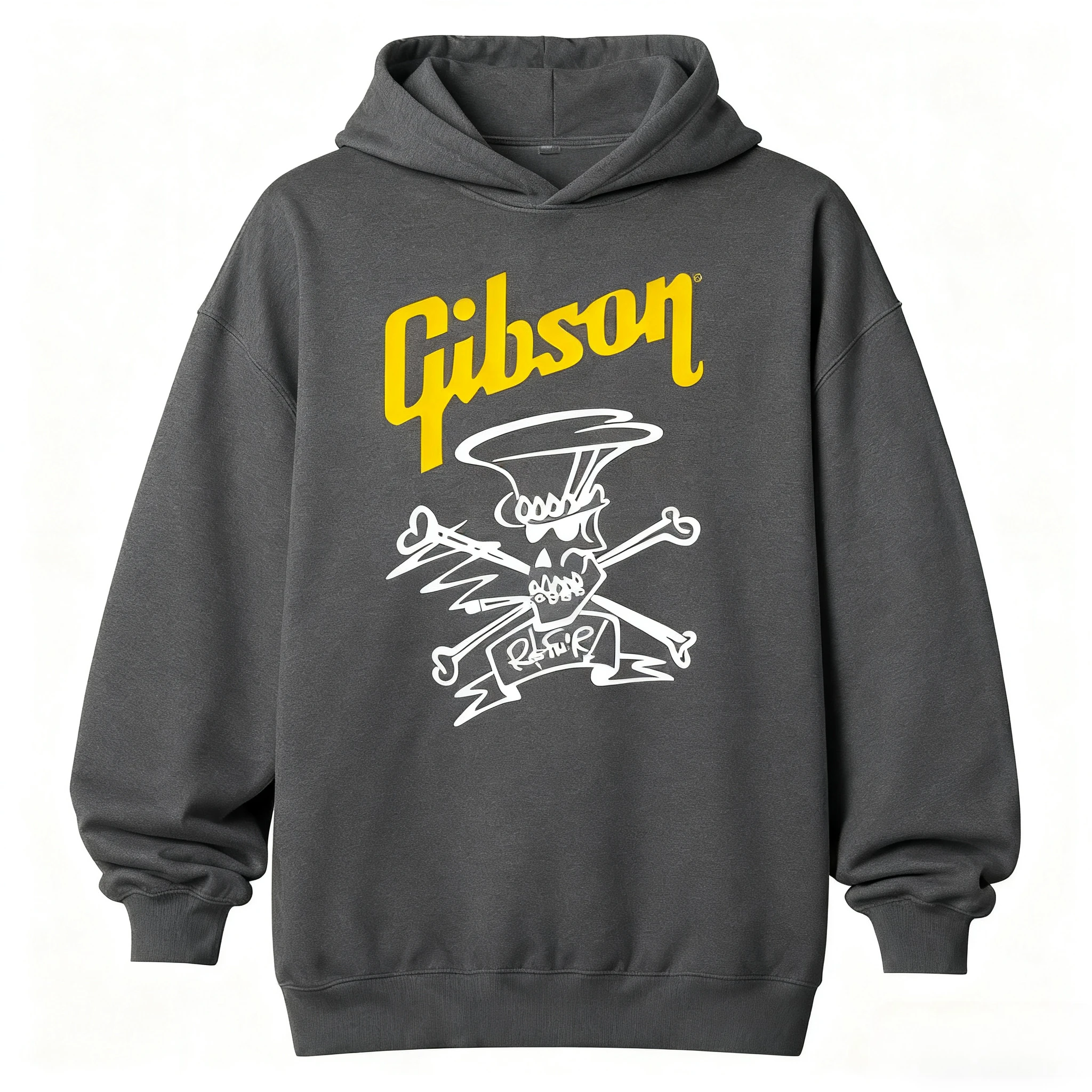 Autumn and Winter Slash Collection Gibson Les Paul Fashion Comfort Casual High Quality Hoodie Pattern Printed Hip Hop Streetwear