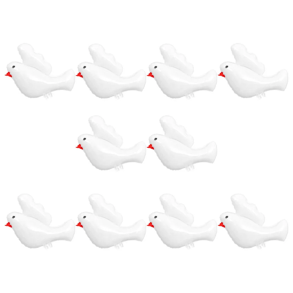 

10Pcs Dove Design Balloons Strong Long-Lasting Party Supplies Decoration Events Balloons Party Decorative Props