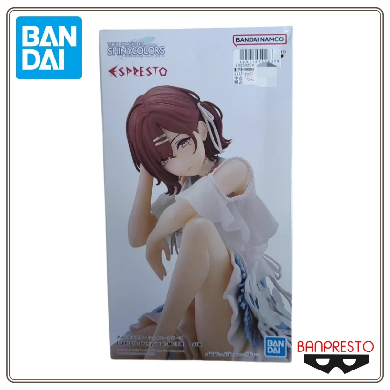 Novo em estoque Bandai BANPRESTO THE IDOLM@STER: cores brilhantes Higuchi Madoka Anime Juguetes De Modelos Coleccionables Regalos