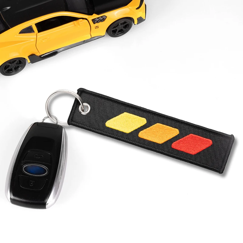 

1PCS JDM Style Key Tag Racing Car Motorcycle Keychain Ring Car Lanyard Key Strap Motorcycl Auto Accessories