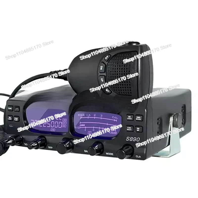 

Newly Arrived S890 CB Mobile Shortwave Transceiver 40w Walkie-talkie SSB AM FM Radio 50Kilometers Long-distanceUSB Communication