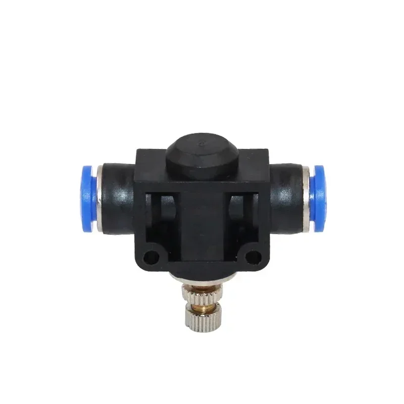 20/50 قطعة SA سلسلة قابل للتعديل صمام التحكم في التدفق 4-12 مللي متر دفع في 1/4 "NPT ذكر الموضوع صمام إبرة هوائي لخرطوم المياه الهواء #4