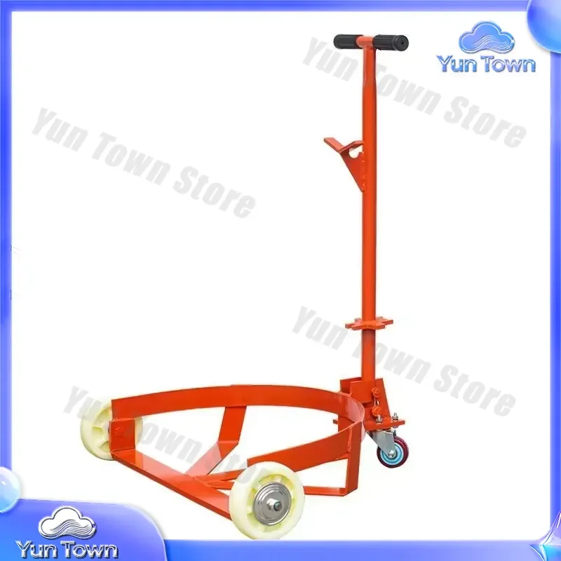 for Multifunctional Iron and Plastic Bucket Hand Truck Portable Translation Bucket Truck for Home Garage Workshop Moving