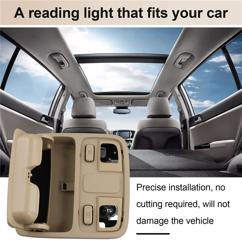 

Automobile Map Lamp Reading Light For Hyundai Tucson JM 2005-2009 928502E000J9 928502E000 Hyundai Parts