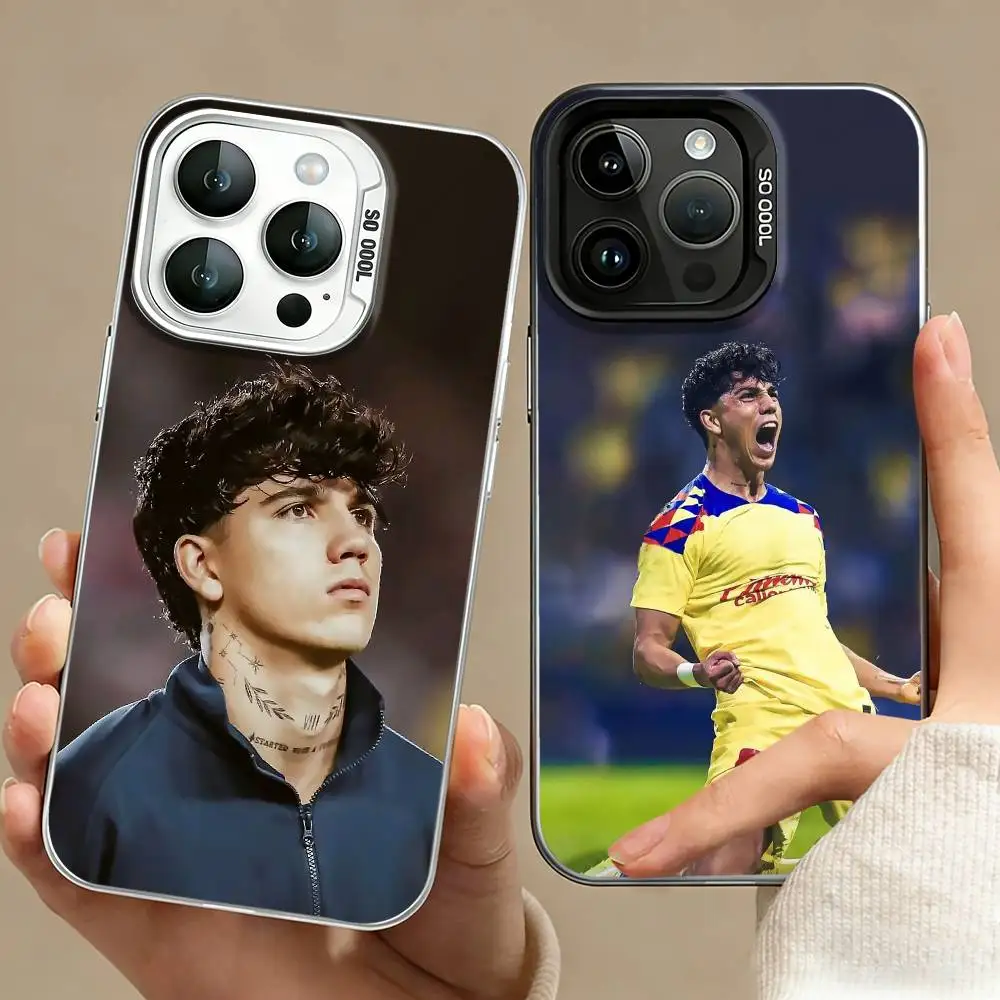 Capa de Celular Mexico K-Kevin Alvarez para iPhone 17, 16, 15, 14, 13, 12, 11 Plus, Pro Max, XS, Capa de Celular Prata Colorida