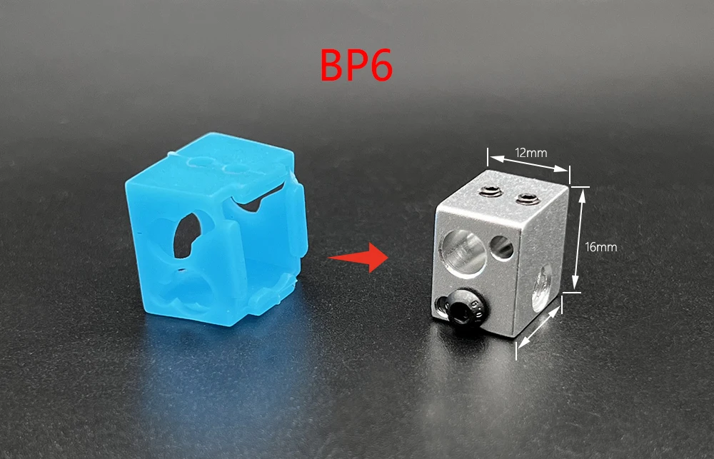 E3D V6 Hotend Kit 3D-Druckerzubehör 320 ℃ Hochtemperatur-Voron 2.4 J-Kopf-Fernextruder-Teile 12 V 24 V 1,75/0,4 mm – Detail 3