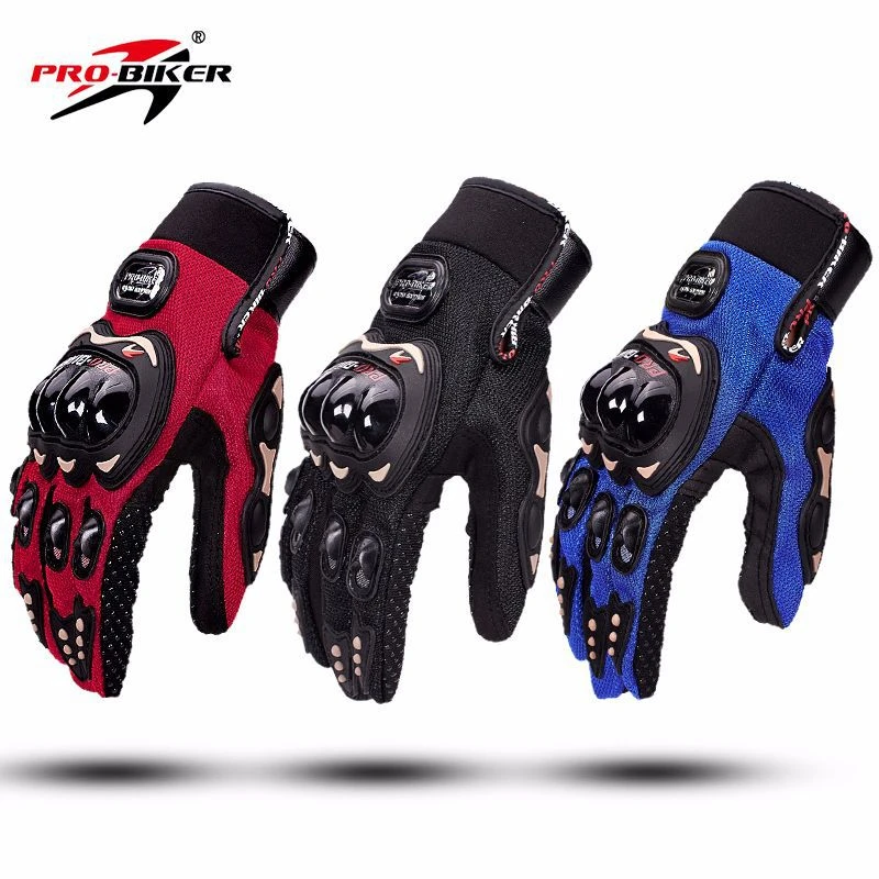 PRO-BIKER Motorcycle Riding Gloves Breathable Wear-Resistant Palm Anti-slip Particle Riding Motorcycle Motocross Gloves