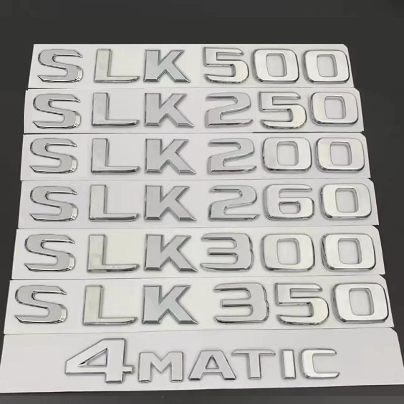 

Наклейки для багажника Mercedes Benz SLK Class R170 R171 SLK63 SLK55 SLK200 SLK300 SLK350 SLK250