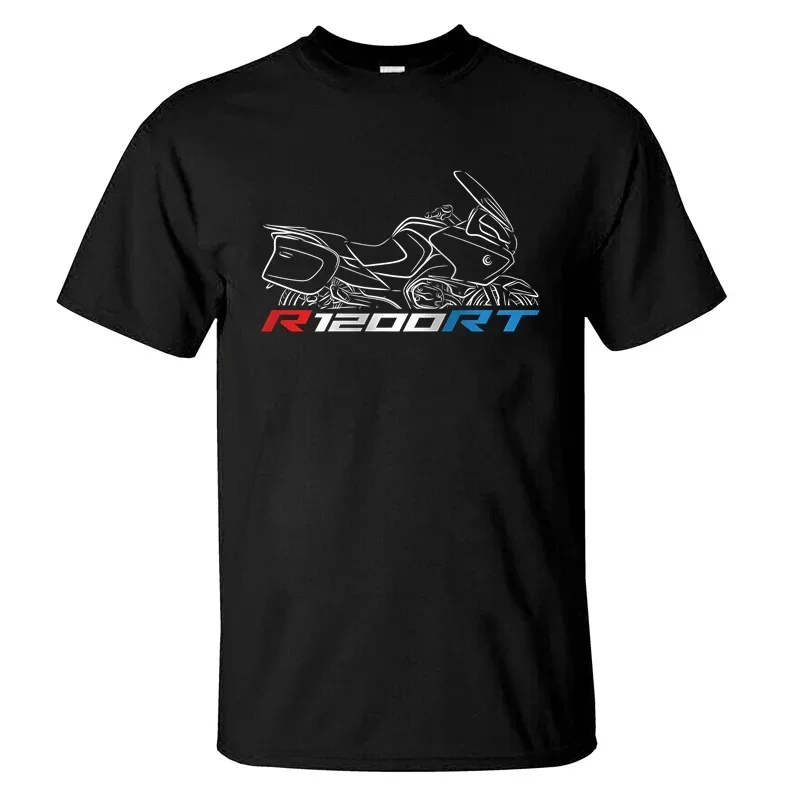 2024 Men T Shirt Casual Motorcycle Enthusiast R1200RT T-shirt 2006-2009 Graphic Summer Short Sleeves 100% Cotton S-3XL Cool Tea