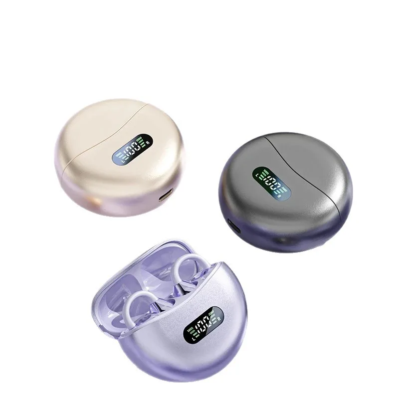 2025 سماعات بلوتوث لاسلكية جديدة ذات جودة صوت برلين، أذن مفتوحة، إلغاء الضوضاء الرياضية، عمر بطارية طويل للغاية