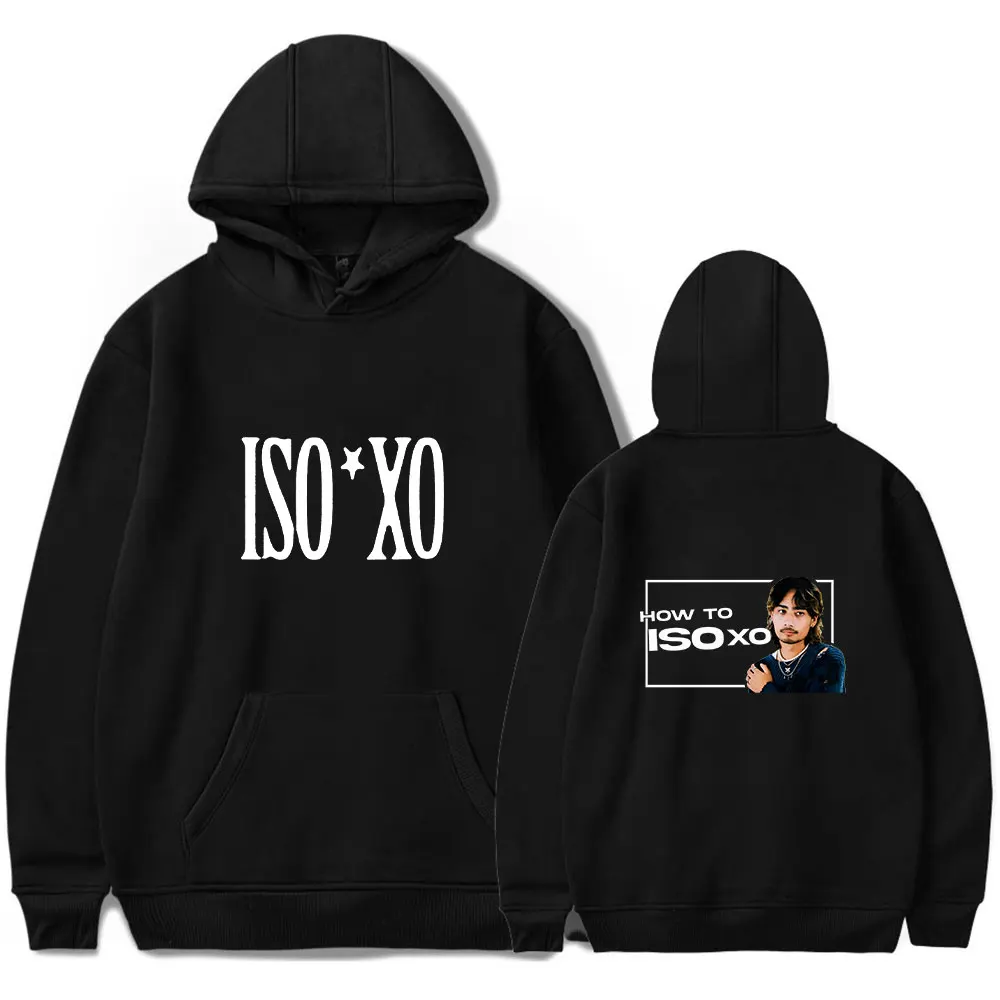 

ISOxo Vintage 90s Hoodie Men and Women Hip-hop Sports Harajuku Pullover Sweatshirt Spring Sweatshirt