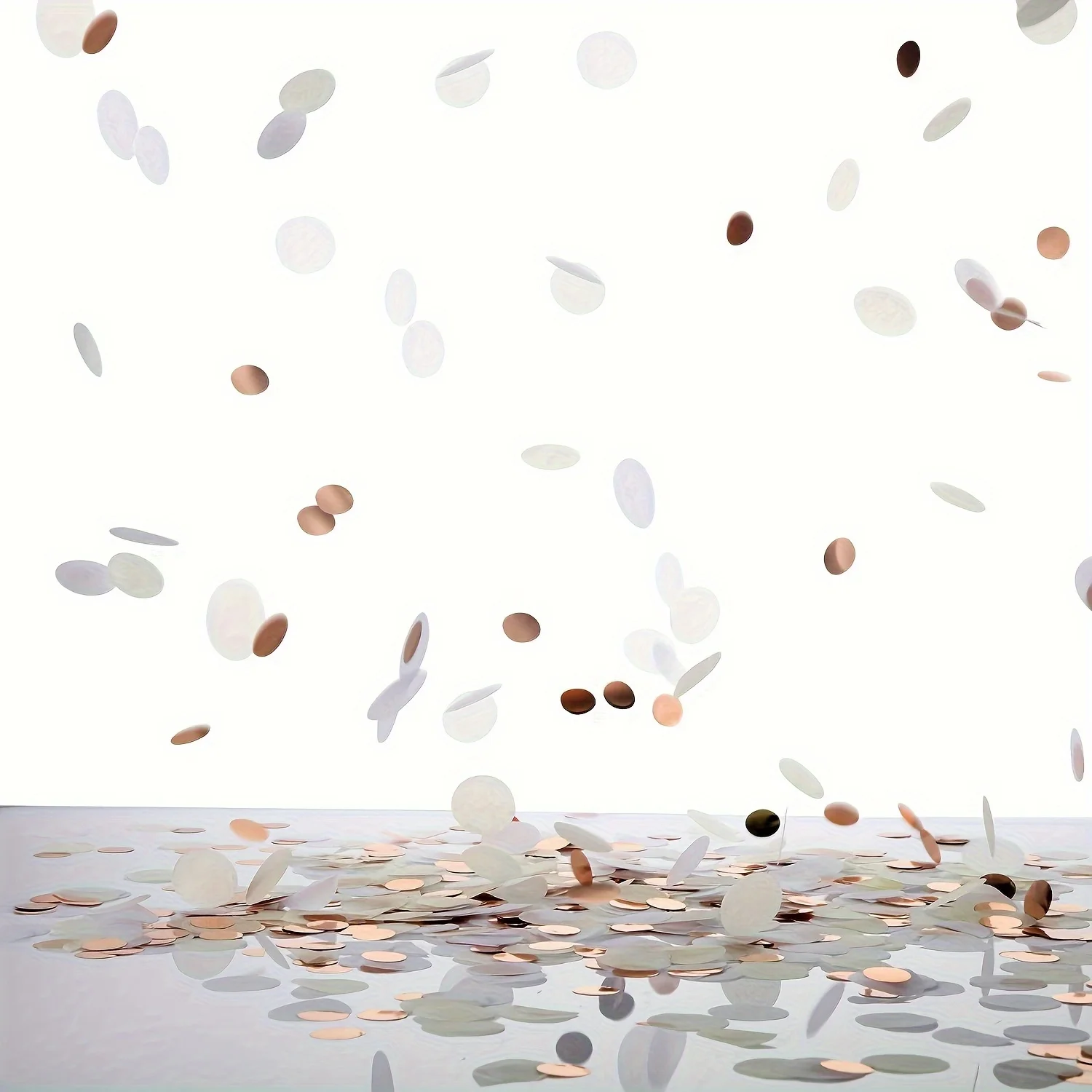1 Packung mit 2500/5000 Stück Konfetti, für Hochzeit, Geburtstag, Party, Handwerfkonfetti, Transparente Ballonfüllung – Detail 5