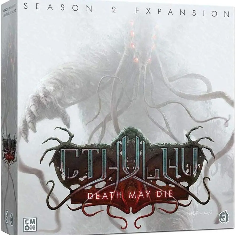 

Cthulhu: Death May Die - Season 2 Expansion - New Terrors & Champions! Cooperative Adventure for Teens & Adults, Ages 14+, 1-5 P