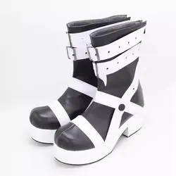 Anime MAKA ALBARN Cosplay Shoes Costumes Women Casual PU Boots for Halloween Carnival Party Christmas Customized
