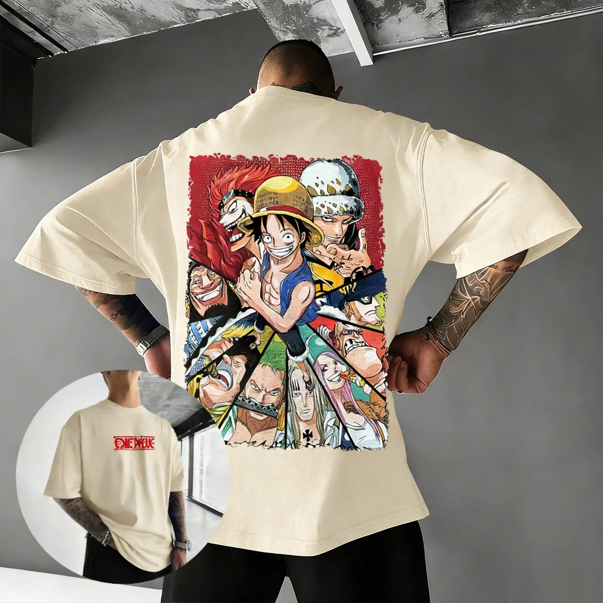 One Piece Luffy Cartoon Anime Grafik T-Shirt für Herren und Damen 2026 Sommer Baumwolle Kawaii Cosplay Y2K Lässige Streetwear Kurzarm-Oberteil