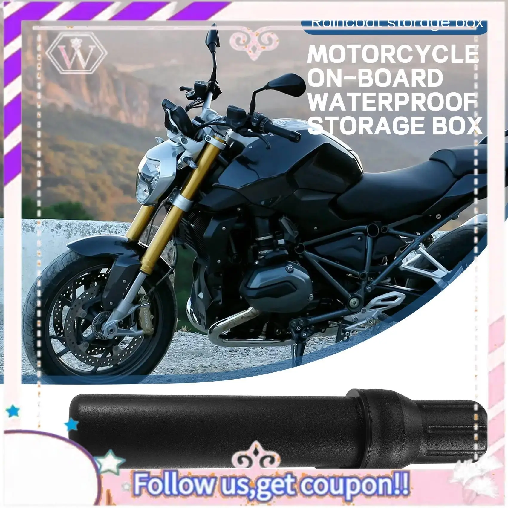 

A76T-Универсальные аксессуары для внедорожных мотоциклов, водонепроницаемые перчатки для инструментов, ящик для хранения дождевика