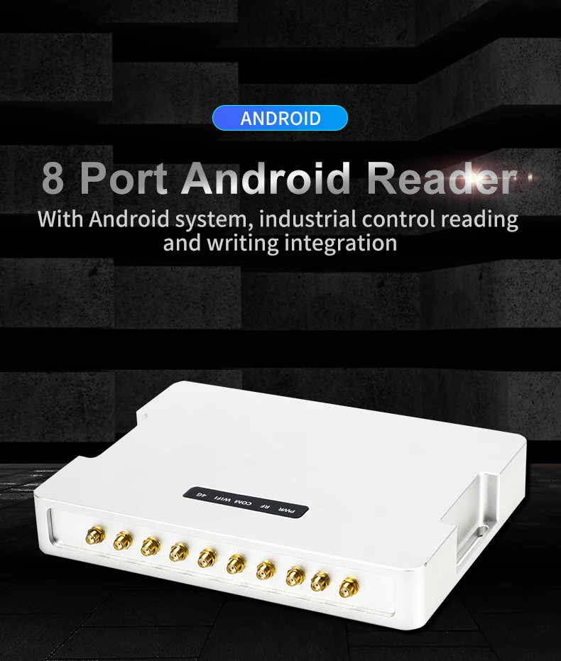 

uhf reader with Android system long range rfid reader 860mhz 960mhz rfid uhf fixed reader with TCP UDP HTTP MQTT uhf rfid reader