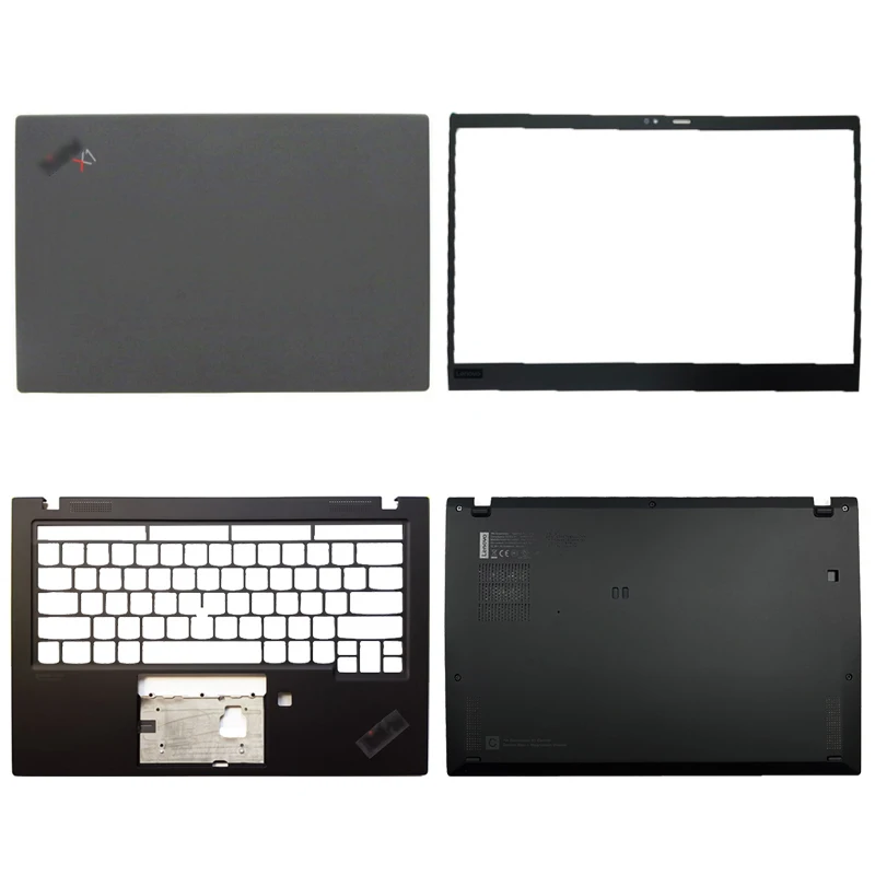 

For lenovo thinkpad x1 carbon 8th gen 2020 portable lcd back cover/front frame/hand rest/bottom cover/lcd hinge 5m10z54422