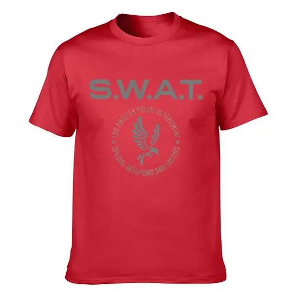 NEW SWAT LAPD Los Angeles Policcee Dep TV Series S.W.A.T. Reboot Inspired T-shirt