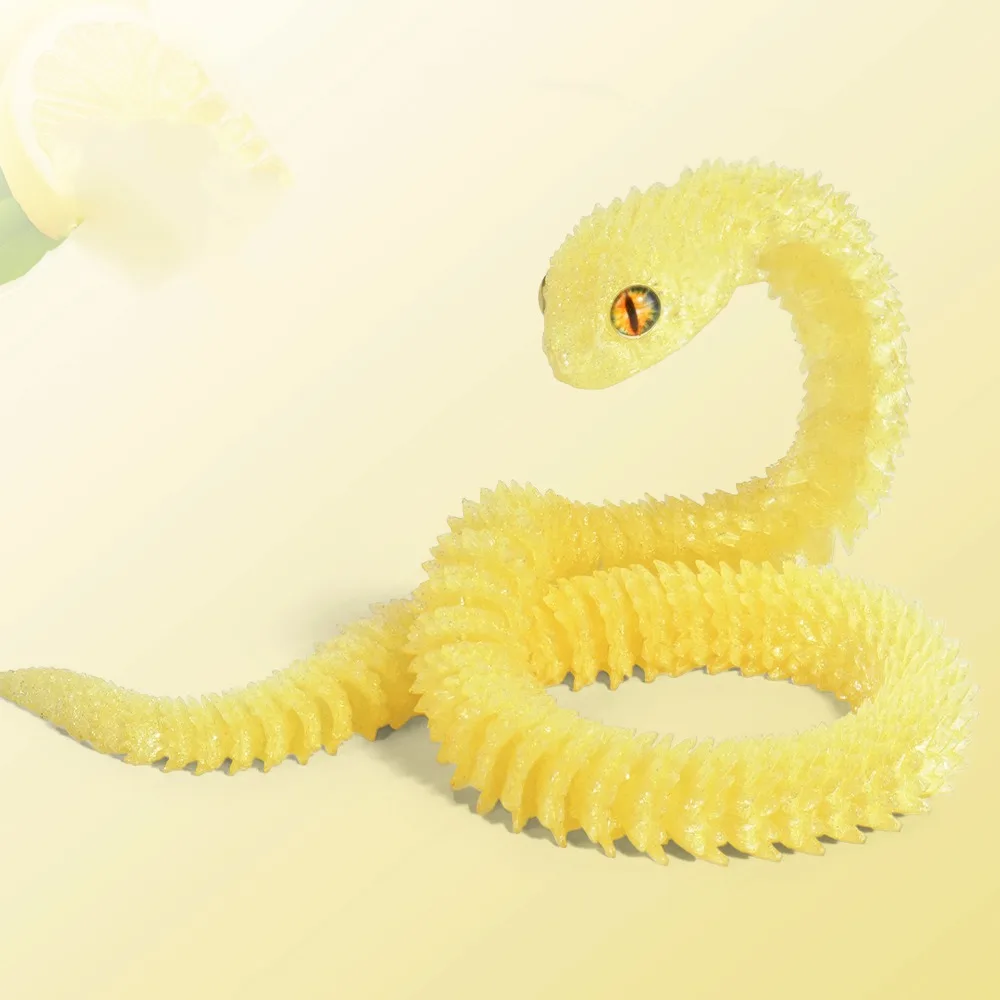 

Realistic 3D Printed Snake 30/45/60cm Multicolor Simulated Snake Ornament Simulation PLA Simulation Snake Model