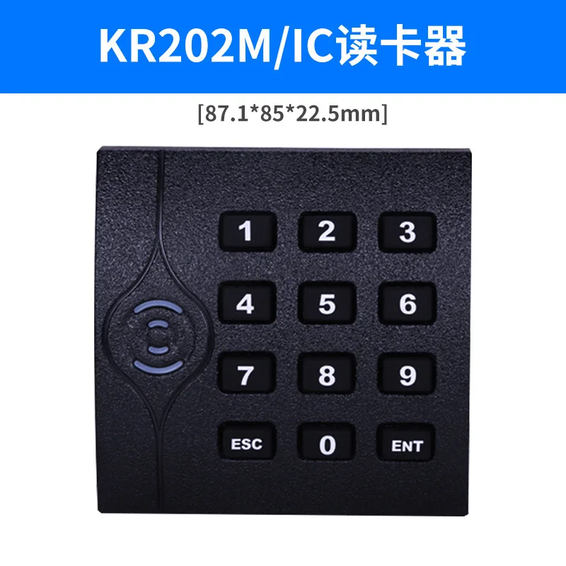 ZK KR100E KR102M KR200 KR602M RFID Access Control Reader Keypad Password Wiegand 26/34 ID IC Card Reader For Door Acc