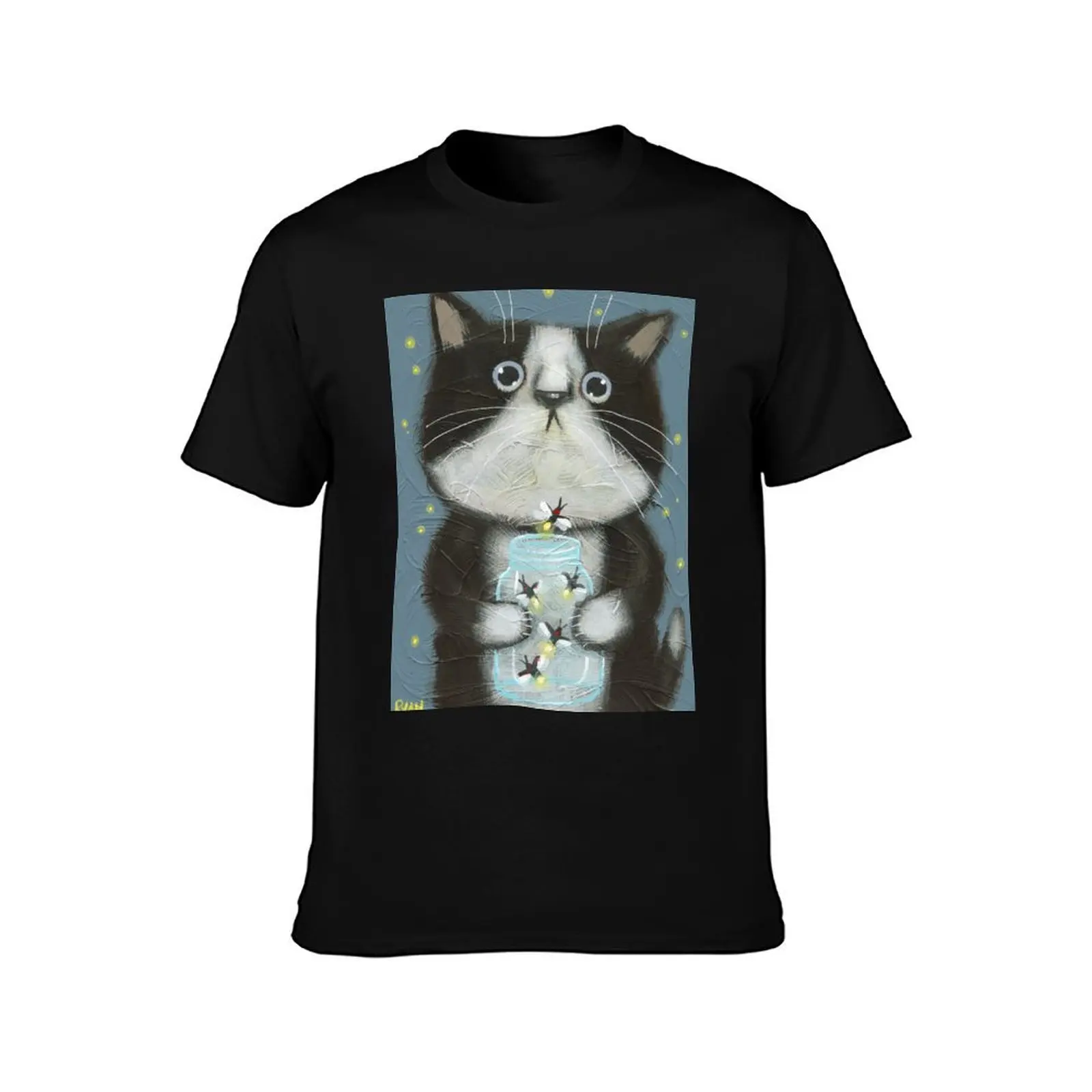Fireflies Are Here! T-Shirt man t shirt cotton high quality T-Shirt