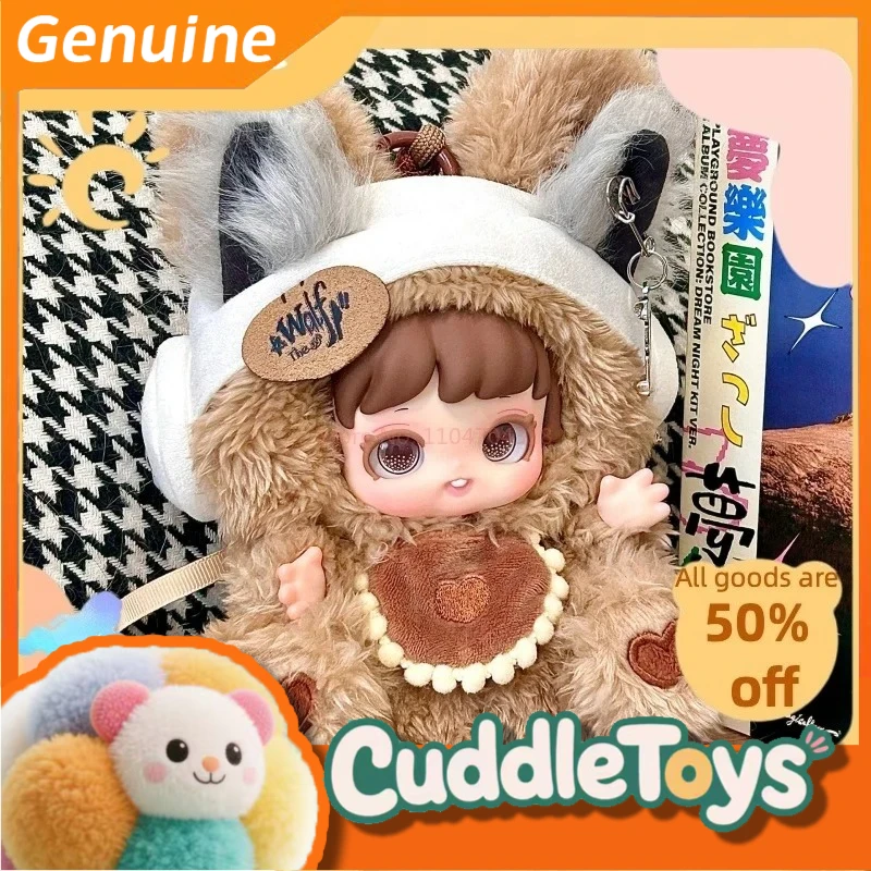 

Аутентичная виниловая плюшевая слепая коробка Xiaomi Na Good Night Bunny Friends, плюшевая кукла, фигурка ручной работы, идеальный подарок