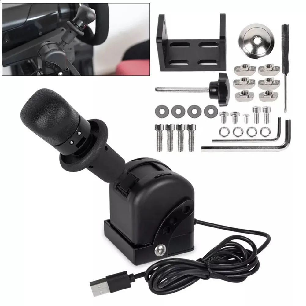 

USB Hand Brake for PC Racing Games Compatible with For Logitech G25 G27 G29 Easy Connection No Driver Required