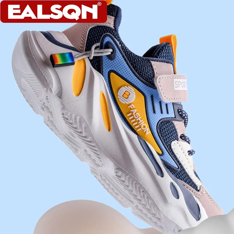 أحذية أطفال صيفية مضادة للانزلاق قابلة للتنفس للأولاد كاجوال للمشي في المدرسة خفيفة الوزن للأطفال أحذية رياضية للتنس مقاس 28-39 #6