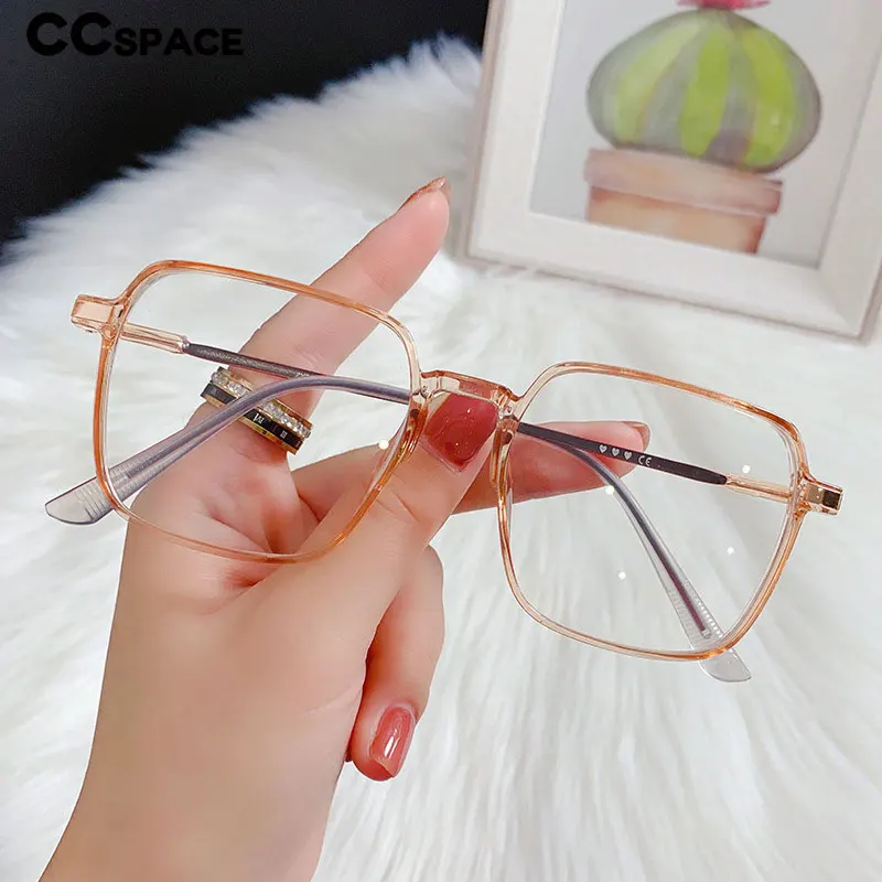 56223 Finished Myopia Glasses Women Vintage Square Frame Blue Light Blocking Eyeglasses Nearsighted Glasses Minus To -6.0
