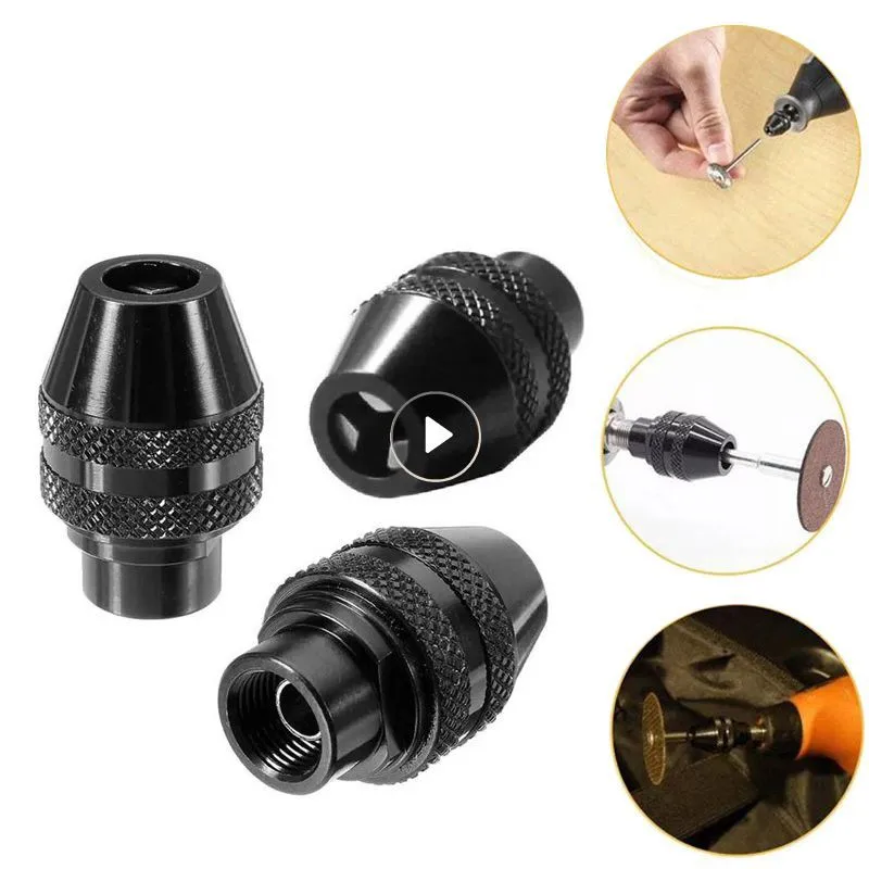 Multi Drill Chuck Keyless For Dremel Rotary Appliances Keyless Drill Bit Chucks Adapter Converter Universal Mini Chucks Tools