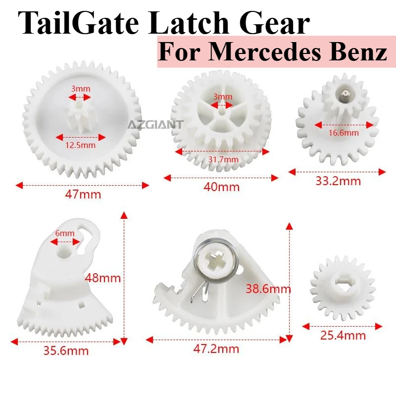 

Boot Tailgate Lock Latch Catch For Mercedes Benz ML-Class GL-Class R-Class E-Class AMG Car Rear Trunk Locks Lid Locking Gear Cog