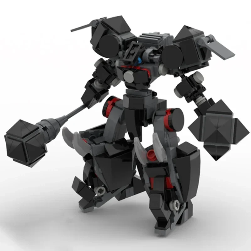 ทหาร Mecha รุ่น Moc อาคารอิฐ Star Unmanned Mech เทคโนโลยี Modular Blocks ของขวัญของเล่นคริสต์มาส DIY ชุดประกอบ