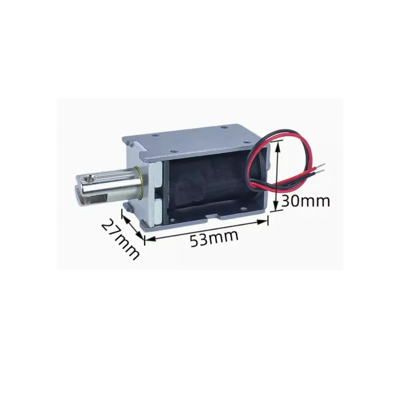 LY1253 Self Holding Electromagnet Positive and Negative Poles Positive and Negative Power on Control Telescopic Power Off 12V