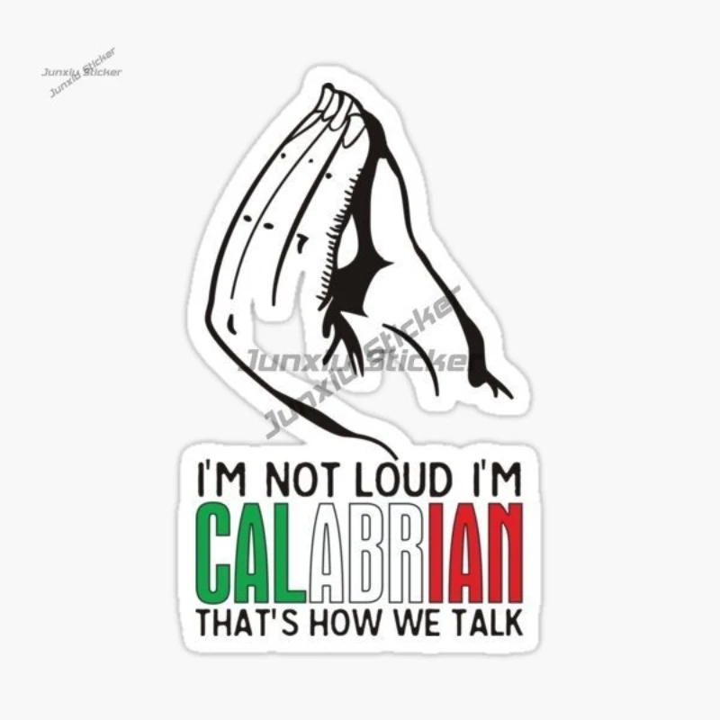 

CALABRIA Italy Car Stickers in Italy - Vinyl Self Adhesive Waterproof Sunscreen Car Accessories Decal
