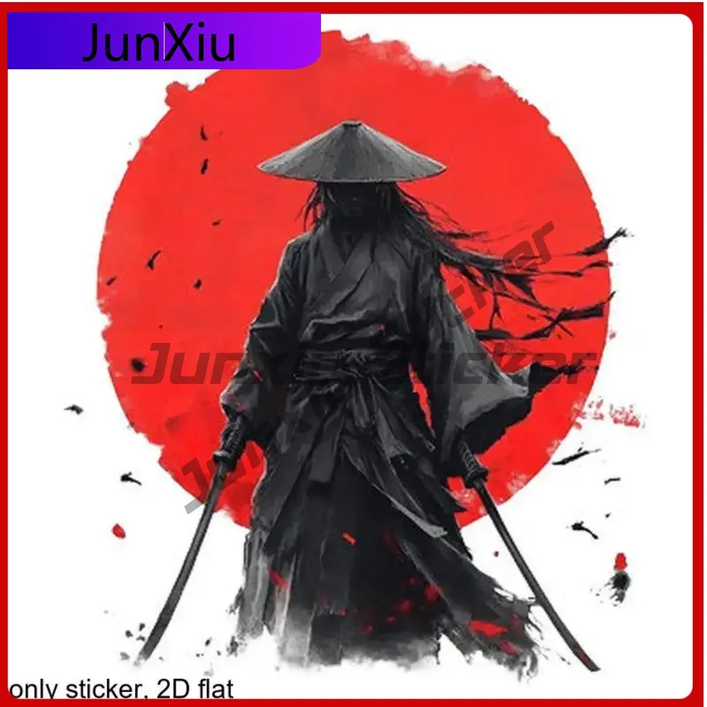 

Japanese Samurai Sticker Text Suitable for Motorcycle & Body Decals Scrat Tren Car Laptop Window Bump