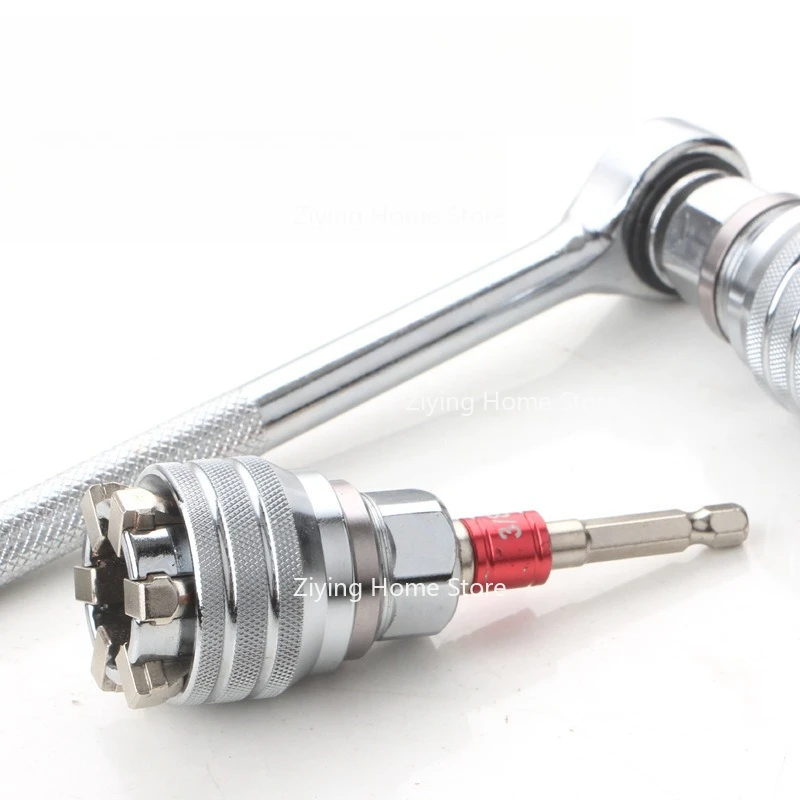 

Подходит для электрической дрели Торцевой ключ с шестигранным ключом с регулируемой торцевой головкой