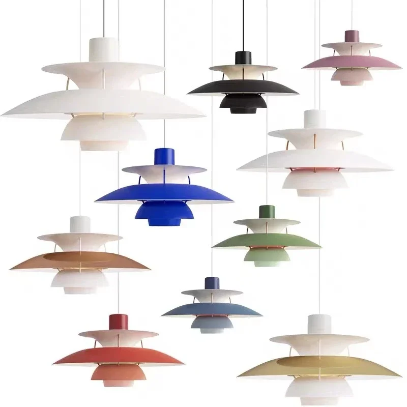 LOVING LAMPA-Lampe Suspendue Moderne Paulsen UFO, Luminaire d'Nikde Haute Qualité avec Parapluie, Design Danois