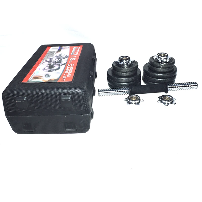 

2026 2026 Wholesale Gym Weight 15/20/30/50kg Dumbbell Set Round Stoving Varnish Coated Dumbbellpromote Sales