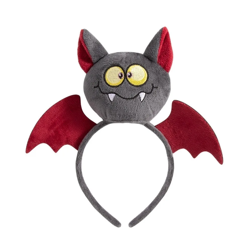 

Личность Тыква Хэллоуин повязка на голову летучая мышь призрак Хэллоуин обруч для волос Хэллоуин Декор плюшевая повязка для волос с рисунком для девочек/детей