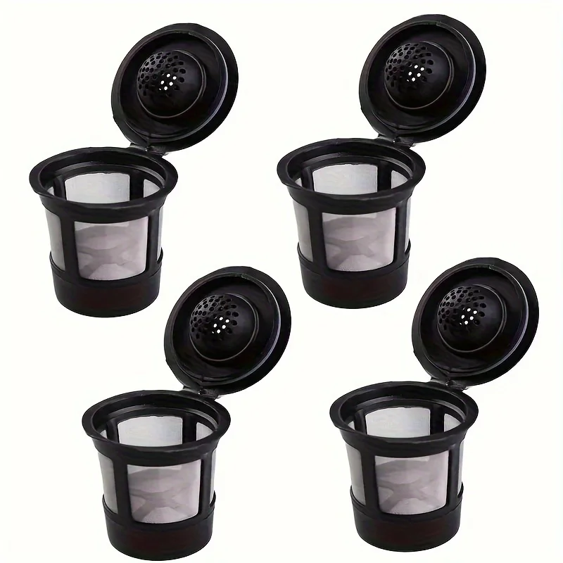 Reusable Cups, BPA Free Universal Fit Purple Refillable Cups Coffee Filters
